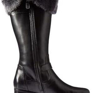 Blondo Women's Flavia Fashion Boot, Black Leather